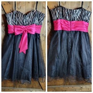Formal Zebra Dress